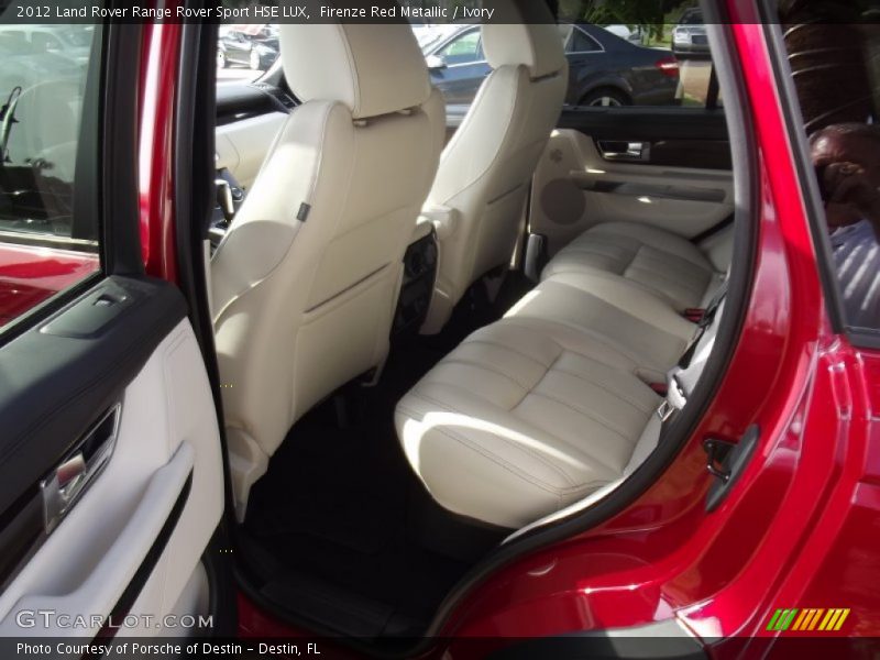 Firenze Red Metallic / Ivory 2012 Land Rover Range Rover Sport HSE LUX