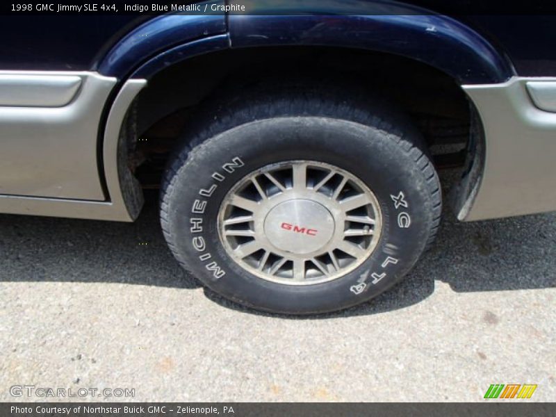 Indigo Blue Metallic / Graphite 1998 GMC Jimmy SLE 4x4
