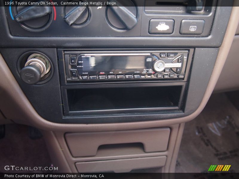 Cashmere Beige Metallic / Beige 1996 Toyota Camry DX Sedan