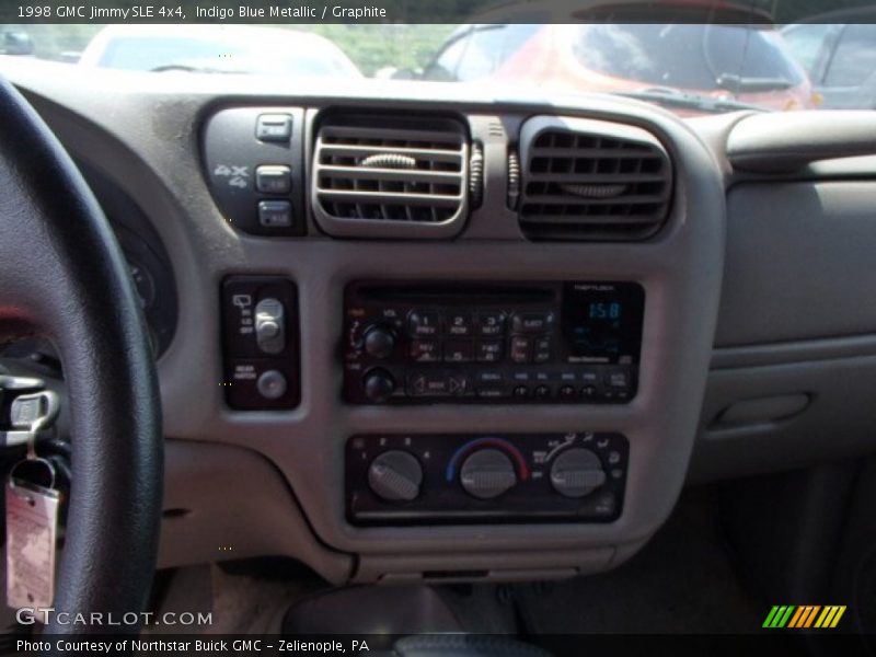 Indigo Blue Metallic / Graphite 1998 GMC Jimmy SLE 4x4