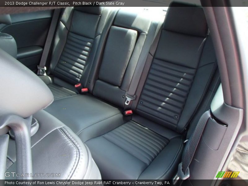 Pitch Black / Dark Slate Gray 2013 Dodge Challenger R/T Classic