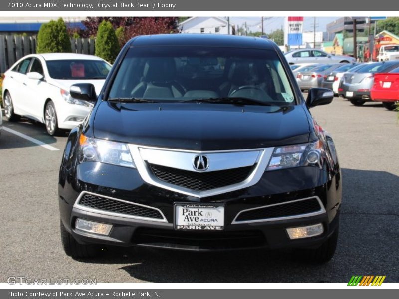 Crystal Black Pearl / Ebony 2010 Acura MDX Technology