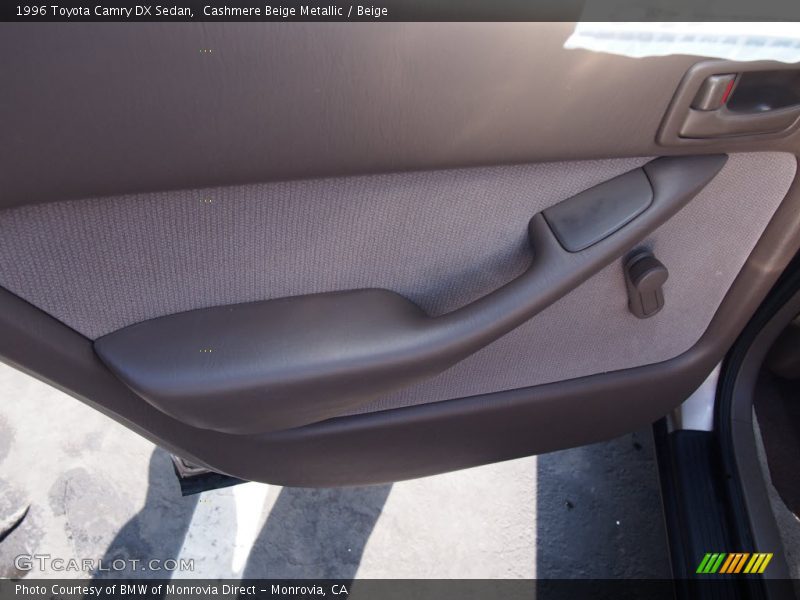 Cashmere Beige Metallic / Beige 1996 Toyota Camry DX Sedan