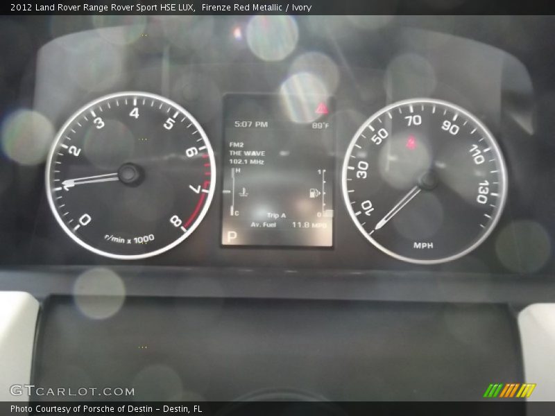  2012 Range Rover Sport HSE LUX HSE LUX Gauges
