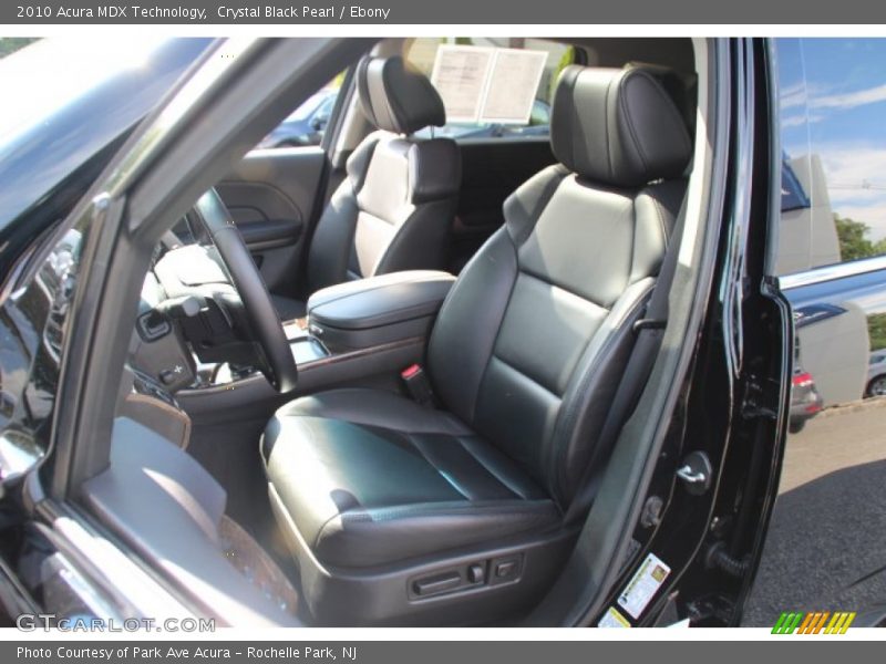 Crystal Black Pearl / Ebony 2010 Acura MDX Technology