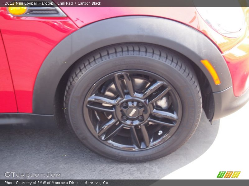 Chili Red / Carbon Black 2012 Mini Cooper Hardtop
