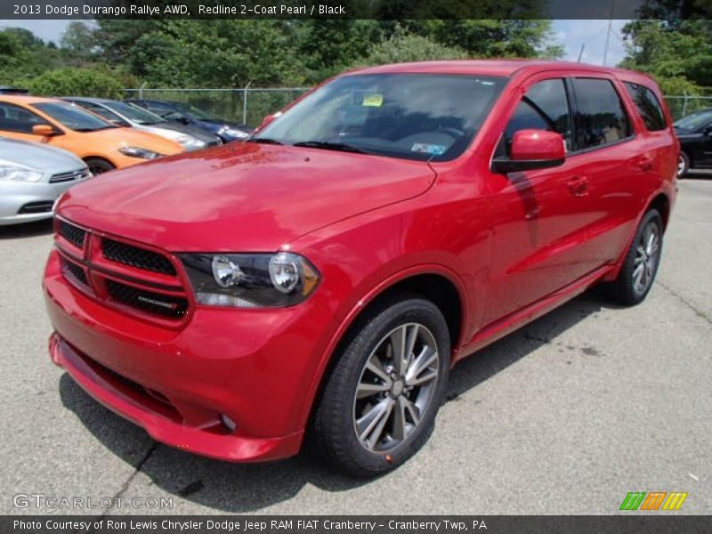 Redline 2-Coat Pearl / Black 2013 Dodge Durango Rallye AWD