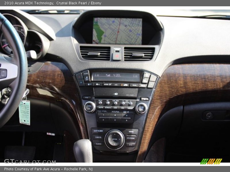Crystal Black Pearl / Ebony 2010 Acura MDX Technology
