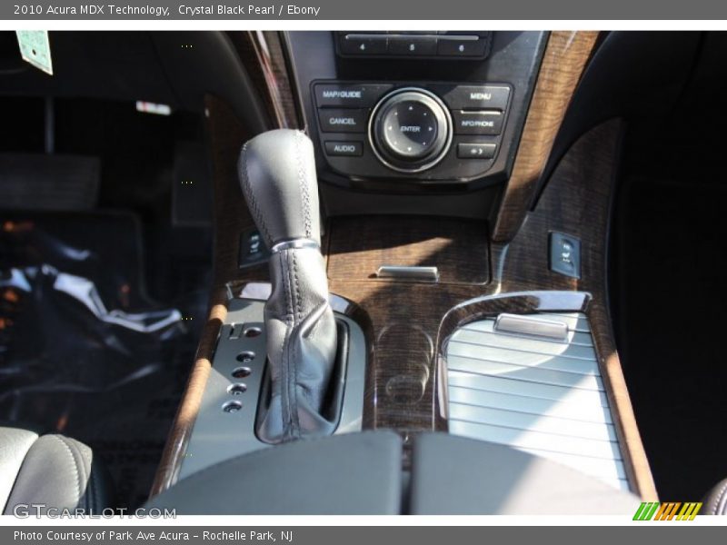 Crystal Black Pearl / Ebony 2010 Acura MDX Technology