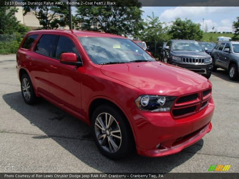 Redline 2-Coat Pearl / Black 2013 Dodge Durango Rallye AWD