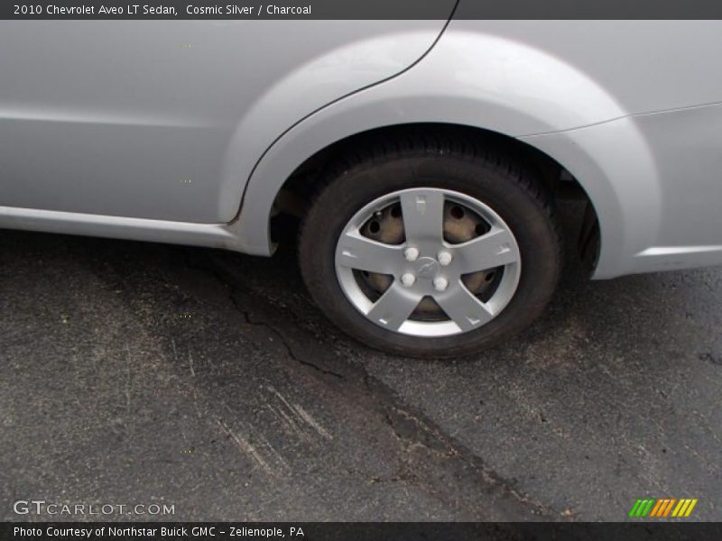Cosmic Silver / Charcoal 2010 Chevrolet Aveo LT Sedan