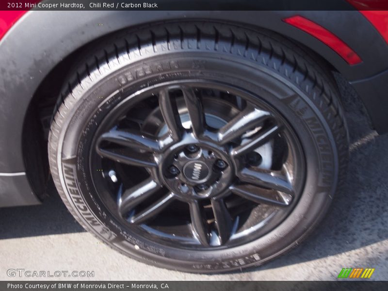 Chili Red / Carbon Black 2012 Mini Cooper Hardtop