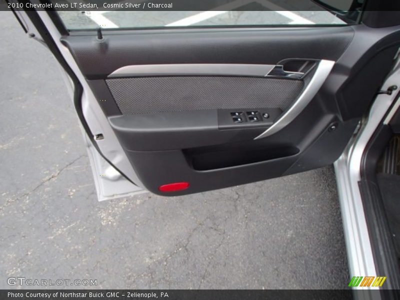 Cosmic Silver / Charcoal 2010 Chevrolet Aveo LT Sedan