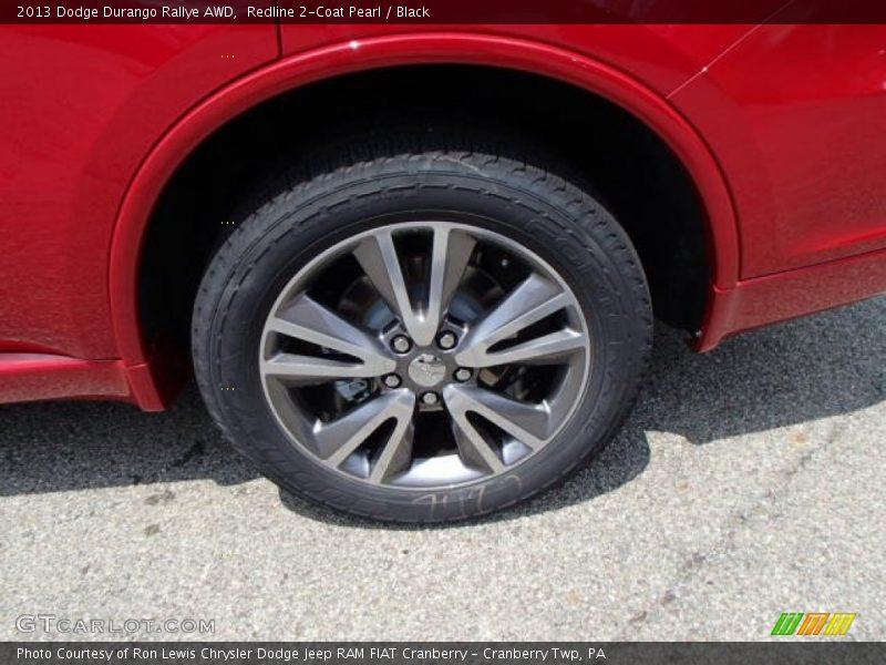 Redline 2-Coat Pearl / Black 2013 Dodge Durango Rallye AWD