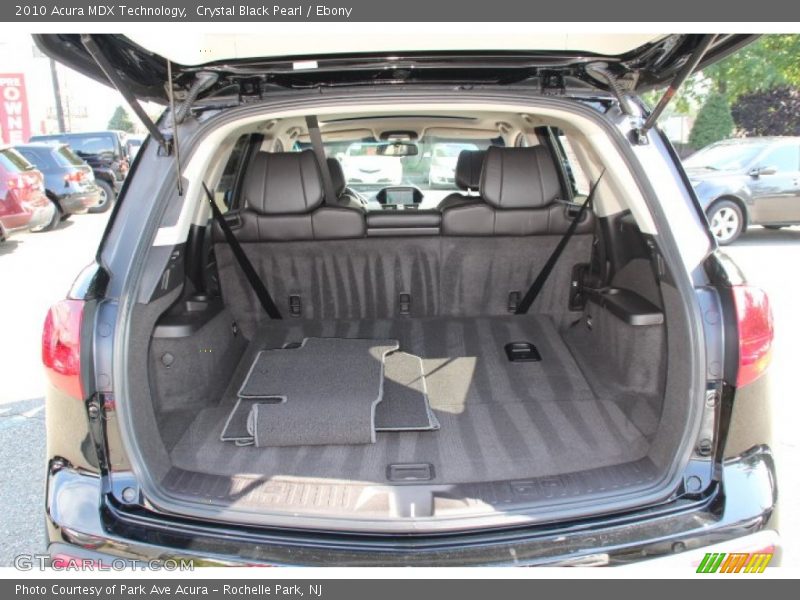 Crystal Black Pearl / Ebony 2010 Acura MDX Technology