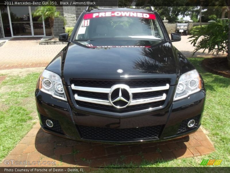 Black / Almond/Black 2011 Mercedes-Benz GLK 350