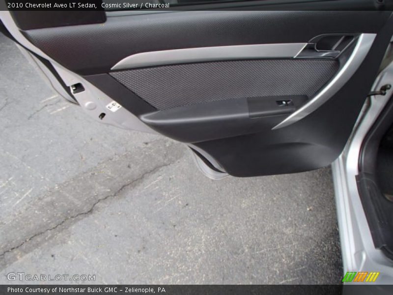 Cosmic Silver / Charcoal 2010 Chevrolet Aveo LT Sedan