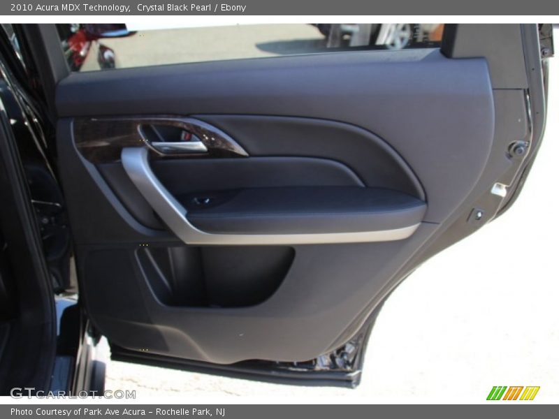 Crystal Black Pearl / Ebony 2010 Acura MDX Technology