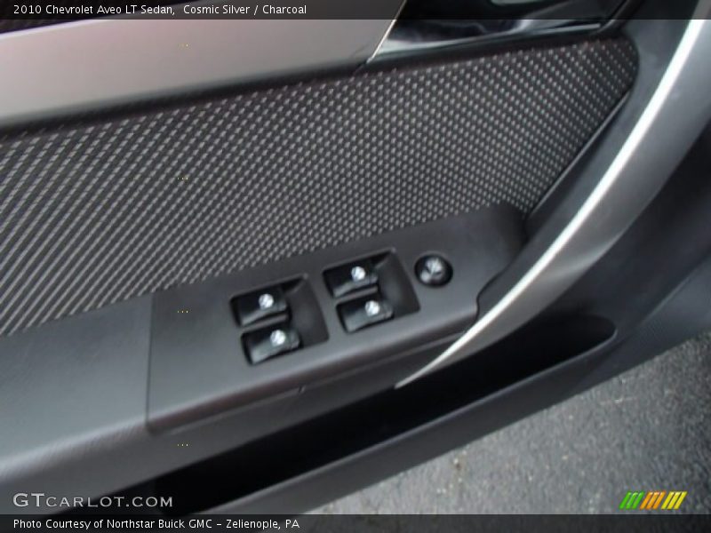 Cosmic Silver / Charcoal 2010 Chevrolet Aveo LT Sedan
