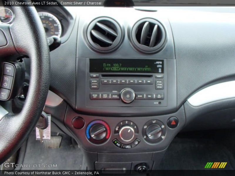 Cosmic Silver / Charcoal 2010 Chevrolet Aveo LT Sedan