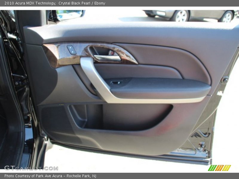 Crystal Black Pearl / Ebony 2010 Acura MDX Technology