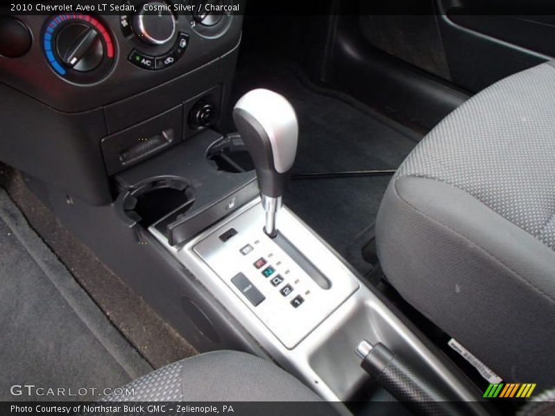 Cosmic Silver / Charcoal 2010 Chevrolet Aveo LT Sedan