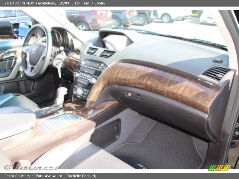 Crystal Black Pearl / Ebony 2010 Acura MDX Technology