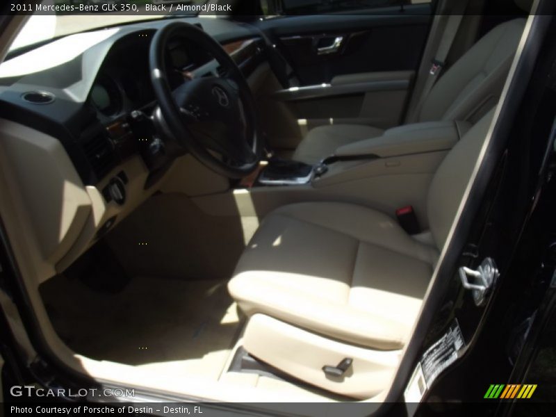 Black / Almond/Black 2011 Mercedes-Benz GLK 350
