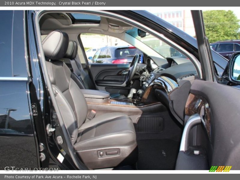 Crystal Black Pearl / Ebony 2010 Acura MDX Technology