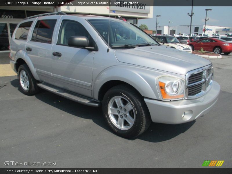 Bright Silver Metallic / Light Graystone 2006 Dodge Durango Limited HEMI 4x4