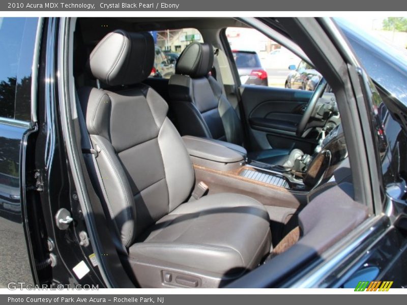 Crystal Black Pearl / Ebony 2010 Acura MDX Technology
