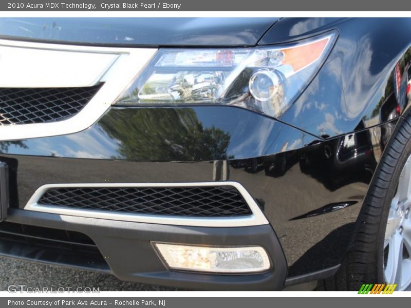 Crystal Black Pearl / Ebony 2010 Acura MDX Technology