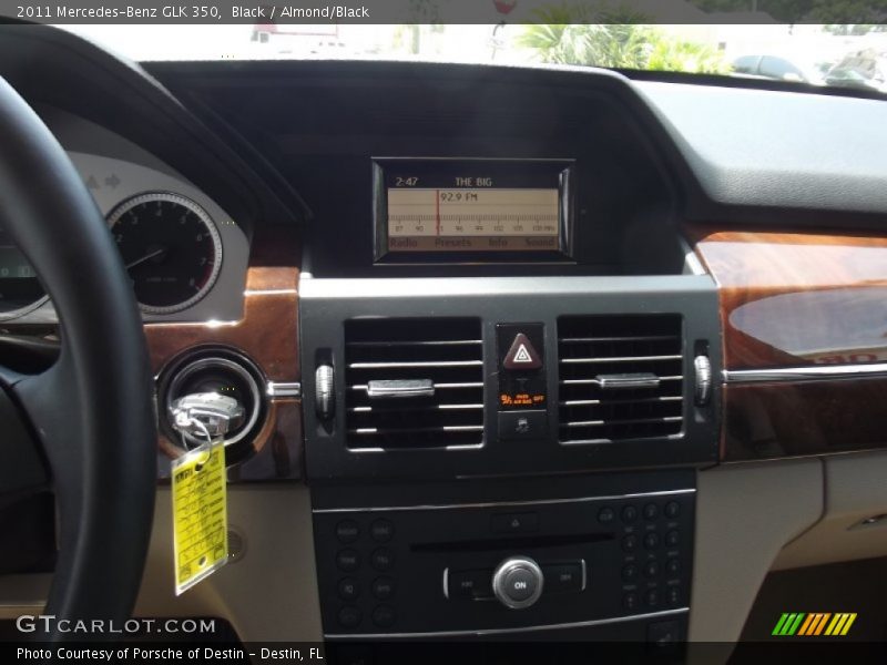 Black / Almond/Black 2011 Mercedes-Benz GLK 350