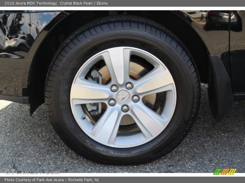 Crystal Black Pearl / Ebony 2010 Acura MDX Technology