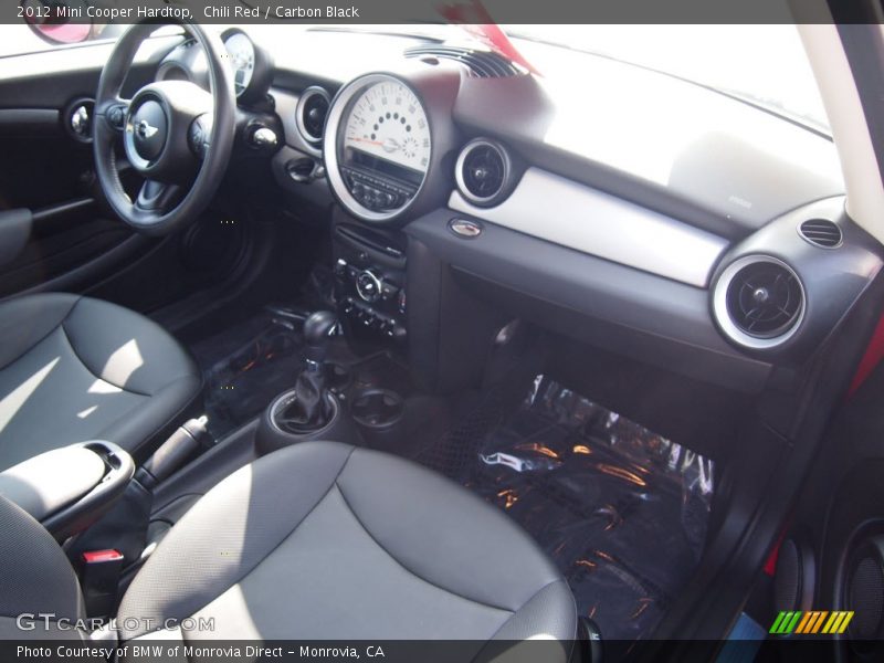 Chili Red / Carbon Black 2012 Mini Cooper Hardtop