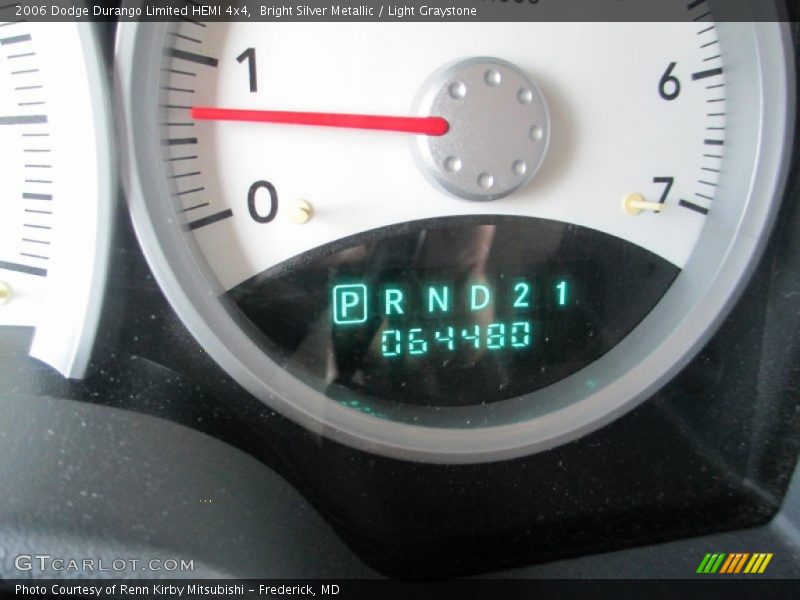 Bright Silver Metallic / Light Graystone 2006 Dodge Durango Limited HEMI 4x4