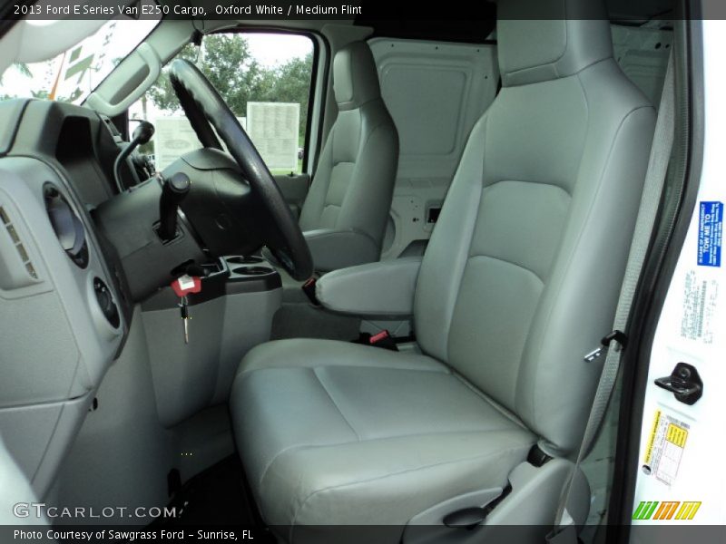 Front Seat of 2013 E Series Van E250 Cargo