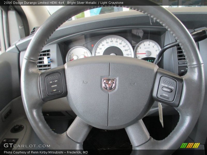 Bright Silver Metallic / Light Graystone 2006 Dodge Durango Limited HEMI 4x4