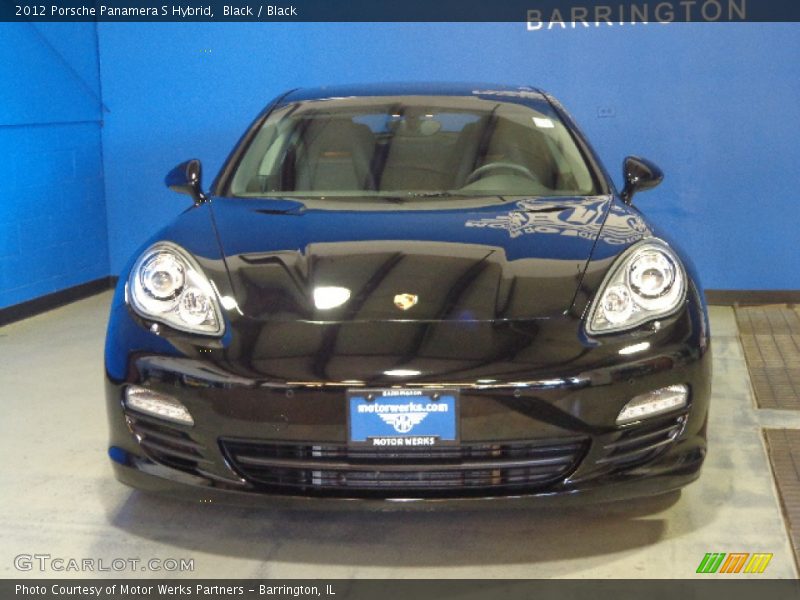 Black / Black 2012 Porsche Panamera S Hybrid