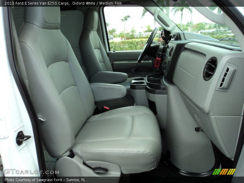 Front Seat of 2013 E Series Van E250 Cargo