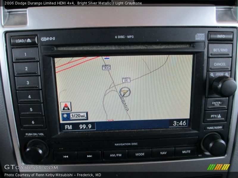 Bright Silver Metallic / Light Graystone 2006 Dodge Durango Limited HEMI 4x4