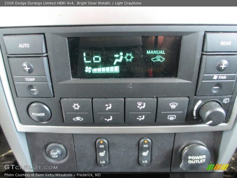 Bright Silver Metallic / Light Graystone 2006 Dodge Durango Limited HEMI 4x4