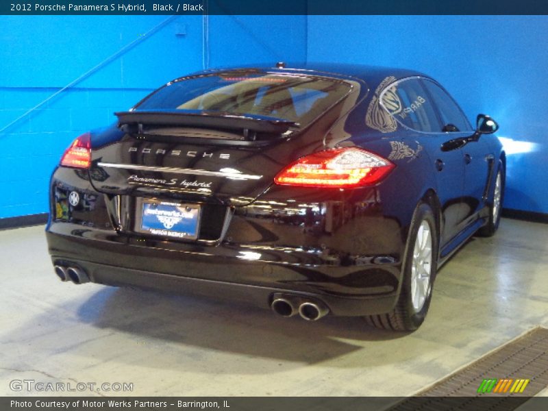 Black / Black 2012 Porsche Panamera S Hybrid