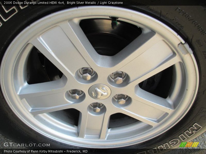 Bright Silver Metallic / Light Graystone 2006 Dodge Durango Limited HEMI 4x4