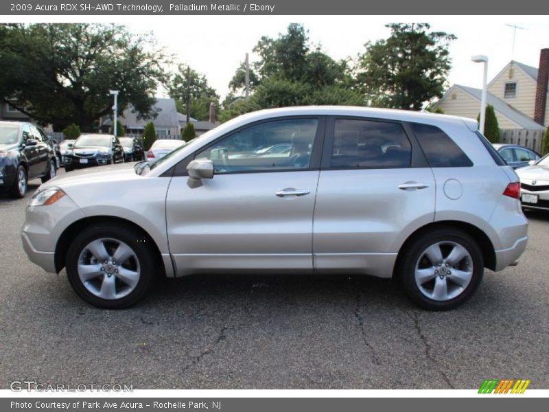 Palladium Metallic / Ebony 2009 Acura RDX SH-AWD Technology