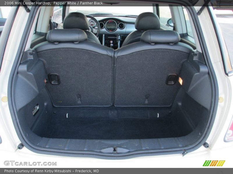 Pepper White / Panther Black 2006 Mini Cooper Hardtop