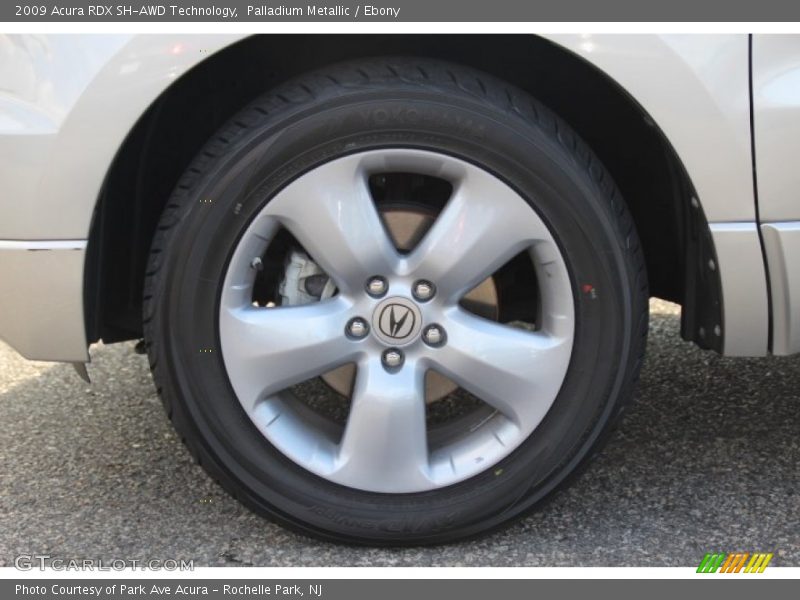 Palladium Metallic / Ebony 2009 Acura RDX SH-AWD Technology