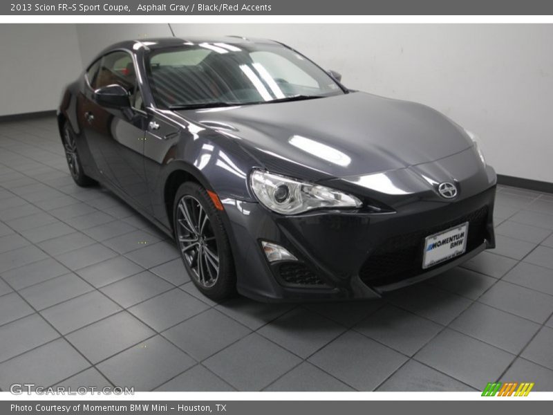 Asphalt Gray / Black/Red Accents 2013 Scion FR-S Sport Coupe