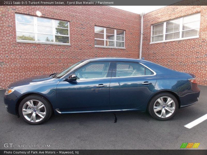  2011 9-5 Turbo4 Premium Sedan Fjord Blue Metallic