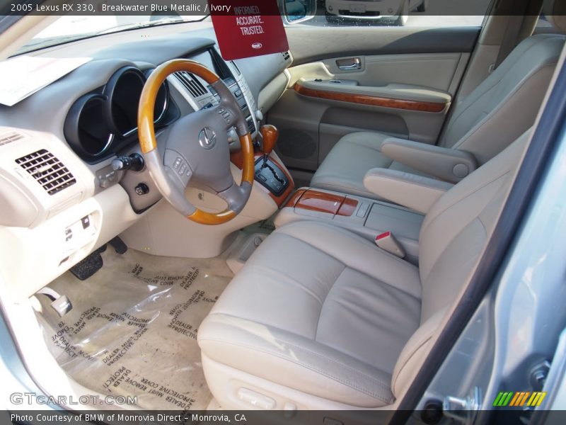 Breakwater Blue Metallic / Ivory 2005 Lexus RX 330